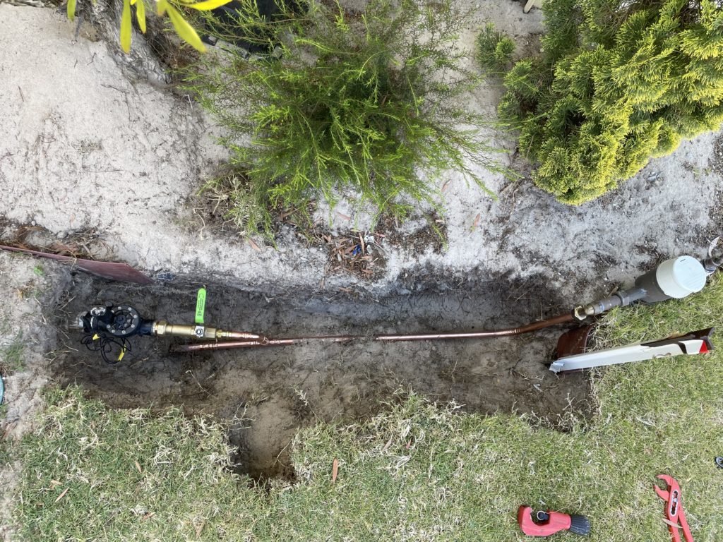 Reticulation repair Ocean reef